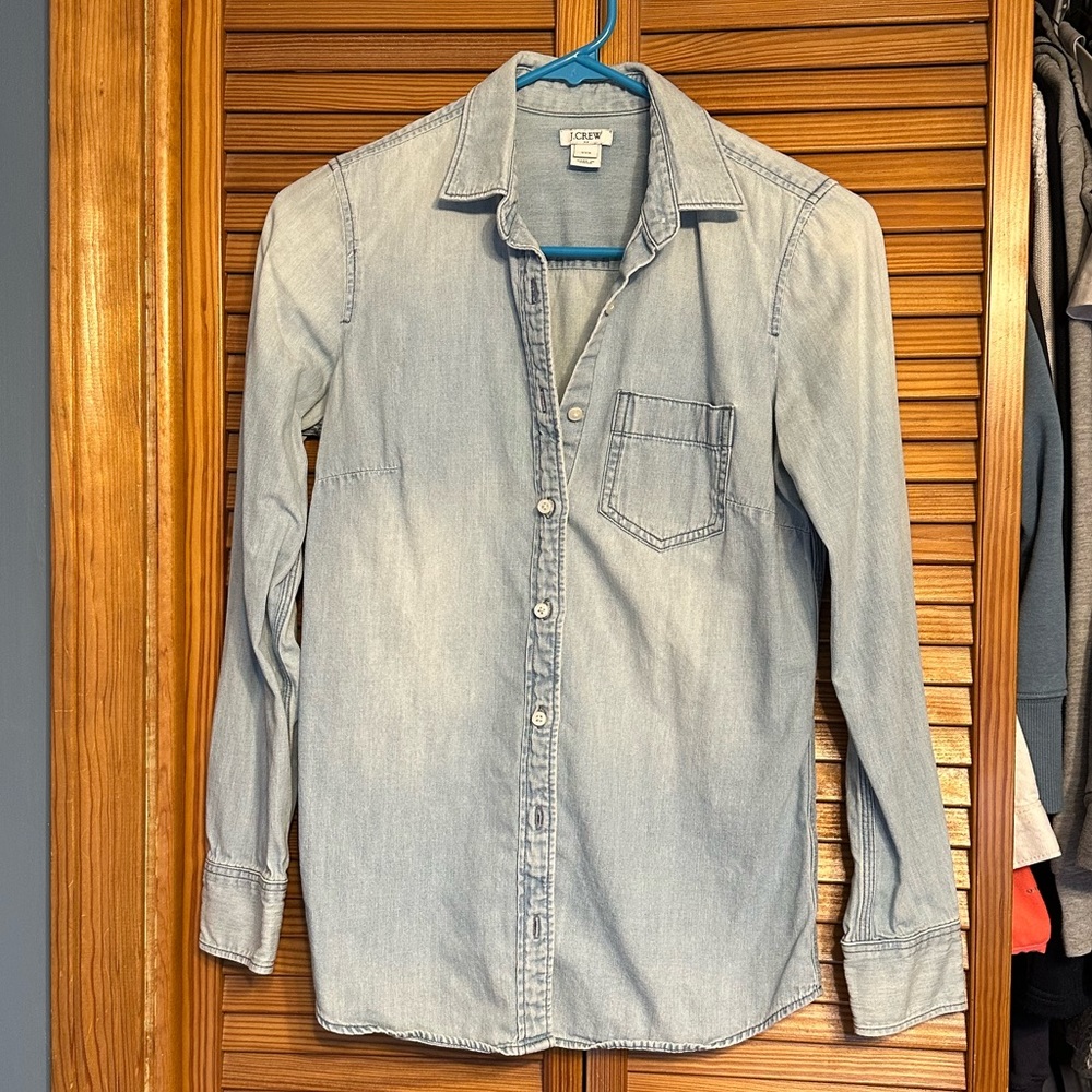 JCrew Denim Button Up